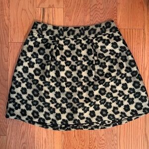 Banana Republic Black and Gold Skirt